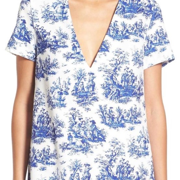 Missguided mini porcelain dress - Picture 1 of 5